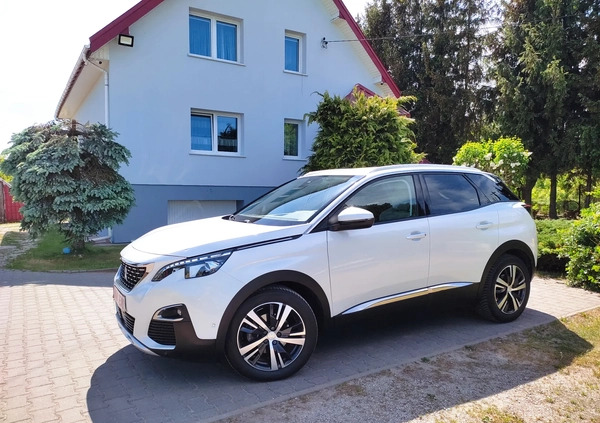 Peugeot 3008 cena 81900 przebieg: 186380, rok produkcji 2019 z Lipsko małe 497